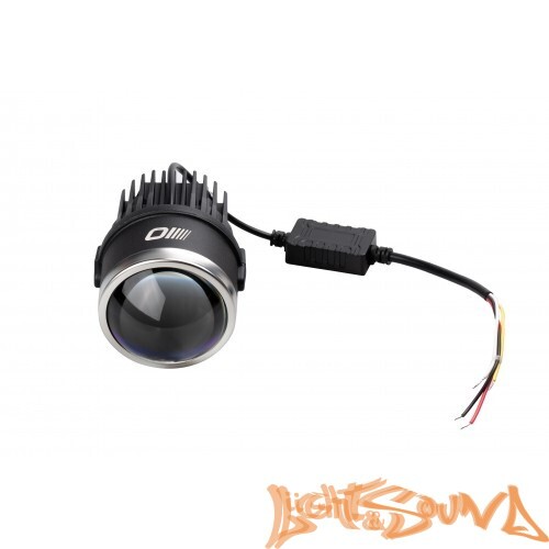 Светодиодная линза для ПТФ Optima LED FOG Lens S-PRO 2.5", 5500K, 1шт