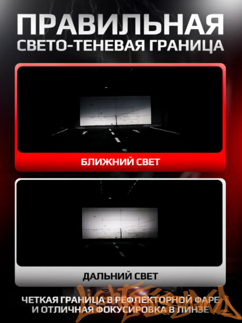 NTS AUTO T95 H8/H9/H11/H16 CANBAS 9-16V, 50W, 6300K (2шт)
