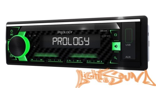 Prology CMX-235 4 х 55 Вт, FM / USB ресивер с Bluetooth и парковочной системой