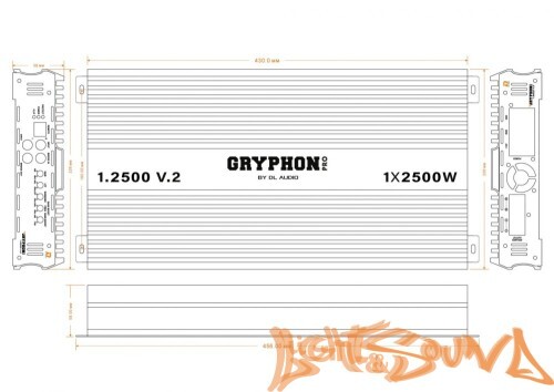 DL Audio Gryphon Pro 1.2500 V.2 усилитель мощности 1-х канальный