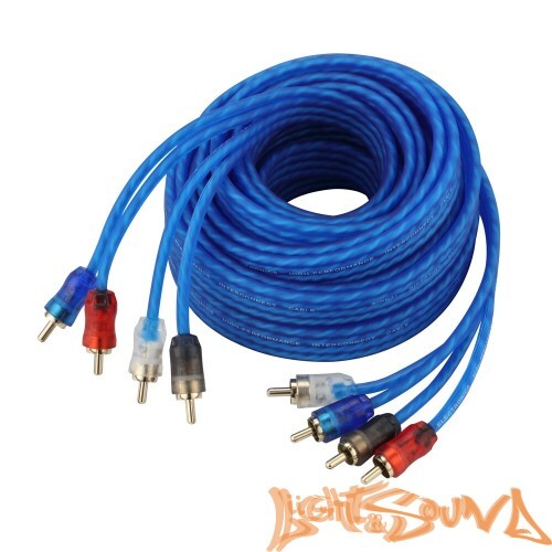 RCA (межблочный) кабель ORIS ELECTRONICS 4RCA RC-E450 5 метров