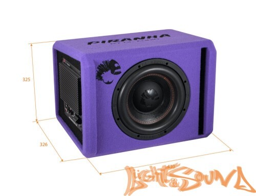 DL Audio Piranha 10A V.2 Purple активный сабвуфер