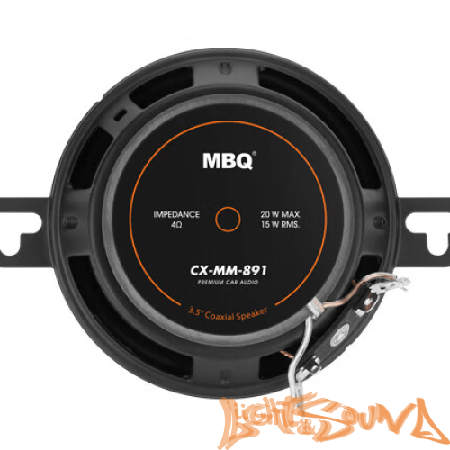 MBQ CX-MM-891 3.5" (9 см) 2-полосная коаксиальная акустическая система
