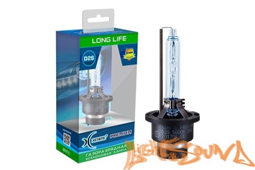 Ксеноновая лампа Xenite Long life Premium D2S 5000 K