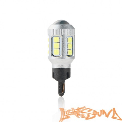 CIKOO W16W, CL0916, 15SMD, ЛИНЗА AVIA, 1600LM, 12-24V (2шт)