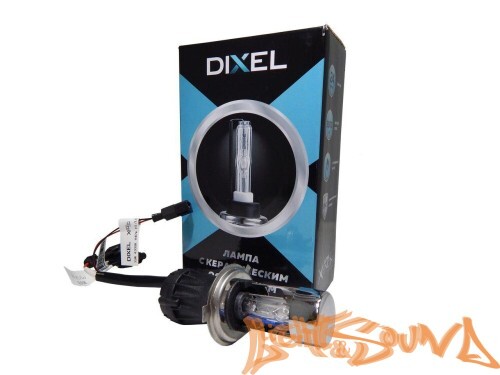 Биксеноновая лампа Dixel UXV CERAMIC +30% H4 H/L 6000К AC, 1шт