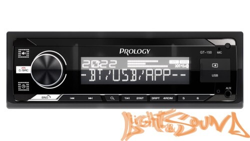 Prology GT-150 4 х 55 Вт, FM / USB ресивер с Bluetooth