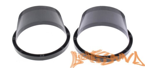 Водозащитный козырёк 6.5" с подиумом (пластик, обычный), 2шт