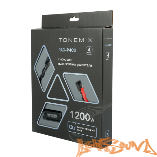 Tonemix PAC-P4CU Набор проводов (без RCA и акустич. каб) 2x4AWG