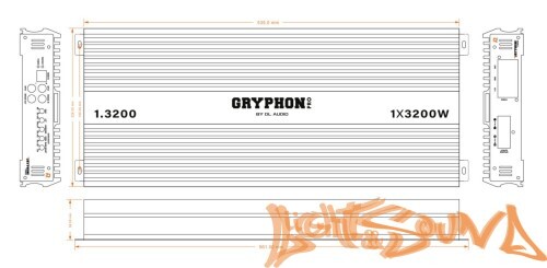 Усилитель мощности 1-канальный DL Audio Gryphon pro-13200