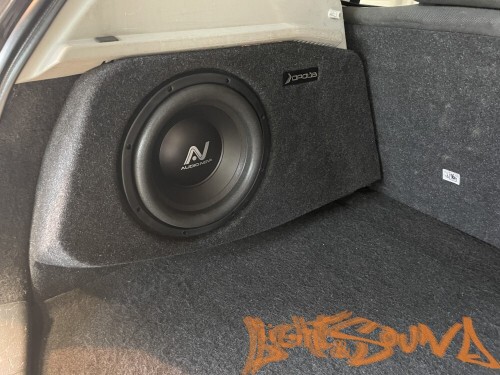 Корпус для сабвуфера Стелс Nissan Qashqai J10 10"