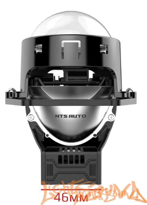 Бидиодная линза NTS AUTO BI-LED PHOENIX 3.0", 12V, 6300К, 1шт