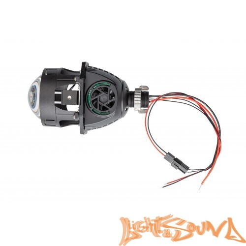 Бидиодная линза Optima Premium Bi-LED Lens SRT Double Chip 2.5", 5500K, 1шт