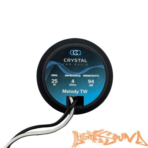 Crystal Car Audio MELODY TW 1,7" (4,5см) высокочастотные динамики (комплект)