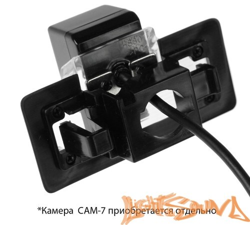 Адаптер для CAM-7 в подсветку номера Nissan Teana, Bluebird Sylphy(G11, 05+), Dualis(06+)
