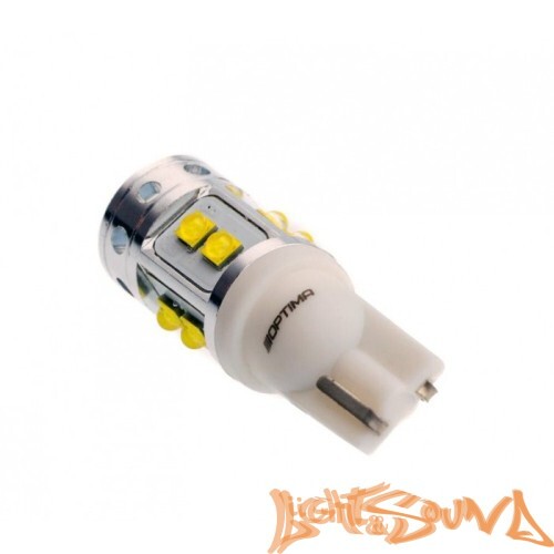 Optima Premium MINI-50W W5W (T10), CREE_ XBD*6, 5500K, 12V (W2.1X9.5D), 1шт