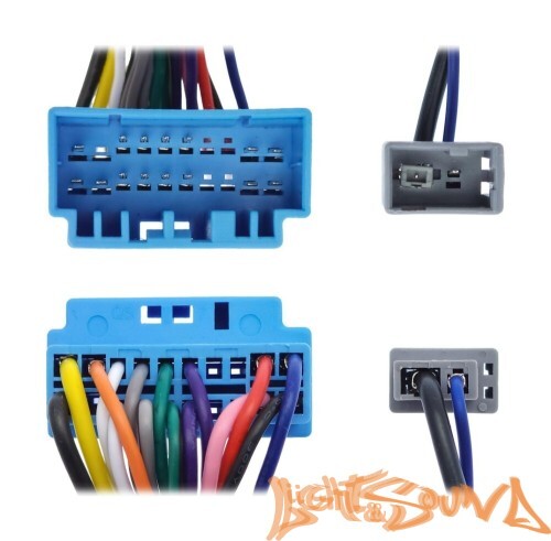 Комплект проводов для установки WM-MT в Honda 97-05, Suzuki 02+, iso (основной, антенна)