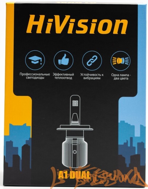 HiVision A1 DUAL HB4/9006 6000K/3000K (2шт)