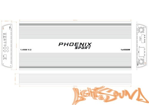 DL Audio Phoenix Sport 1.4500 усилитель мощности 1-канальный