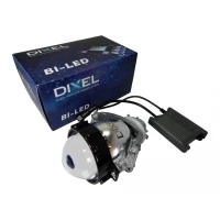 Бидиодная линза Dixel mini BI-LED 3.0" V 2.0 5500К 12V, 1шт