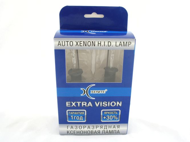 Ксеноновая лампа Xenite H1 4300 K EXTRA VISION (Яркость + 30%)