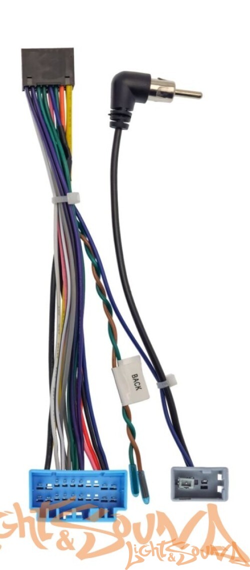 Комплект проводов для установки WM-MT в Honda 97-05, Suzuki 02+, iso (основной, антенна)