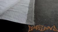 Карпет акустический Sorbeo Style Grey клеящийся серый, рулон 10м