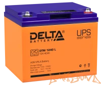 Delta Battery DTM 1240L 40Ah 12B под болт М6