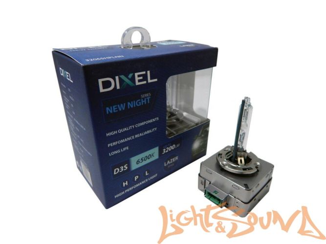 Ксеноновая лампа Dixel HPL NEW LIGHT D3S 6500К, 1шт