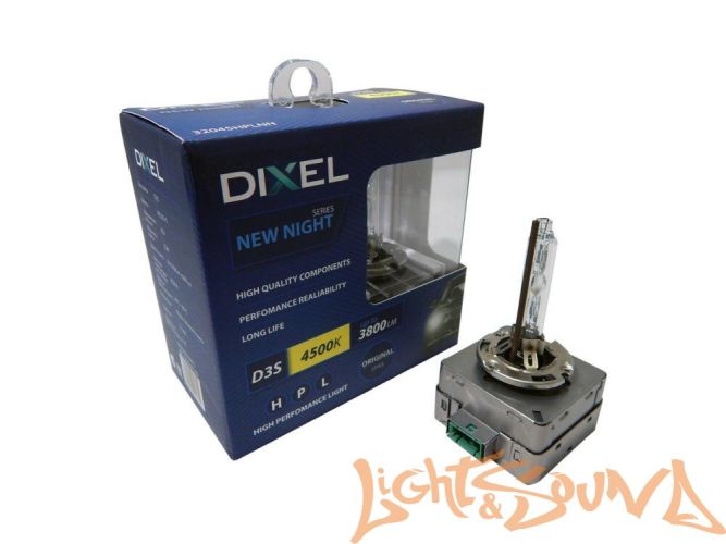 Ксеноновая лампа Dixel HPL NEW LIGHT D3S 4500К, 1шт