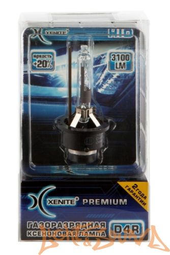 Ксеноновая лампа Xenite Premium D4R 6000 K (Яркость + 20 %)