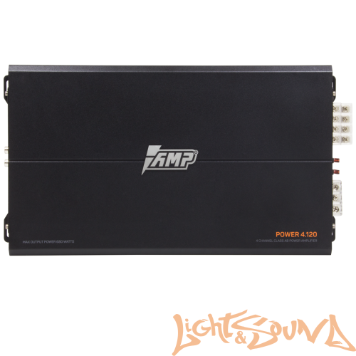 AMP POWER 4.120 Усилитель мощности 4-хканальный