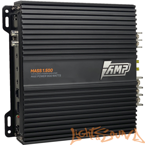 Усилитель мощности 1-канальный AMP MASS 1.500