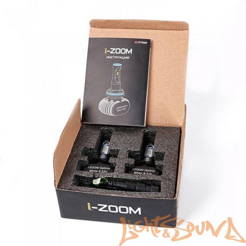 Светодиод головного света Optima i-Zoom HB4/9006 LED, Seoul-CSP, Warm White, 9-32V (2шт)
