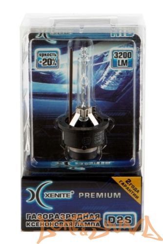 Ксеноновая лампа Xenite Premium D2S 6000 K (Яркость + 20 %)