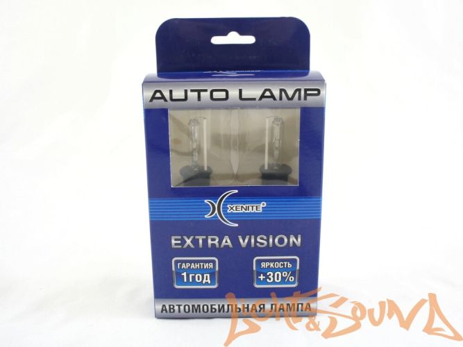 Ксеноновая лампа Xenite H3 6000 K EXTRA VISION (Яркость + 30 %)
