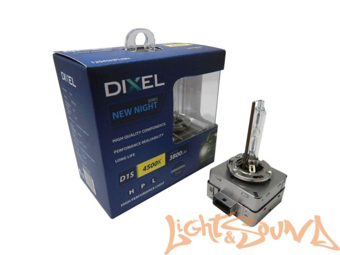 Ксеноновая лампа Dixel HPL NEW LIGHT D1S 4500К, 1шт