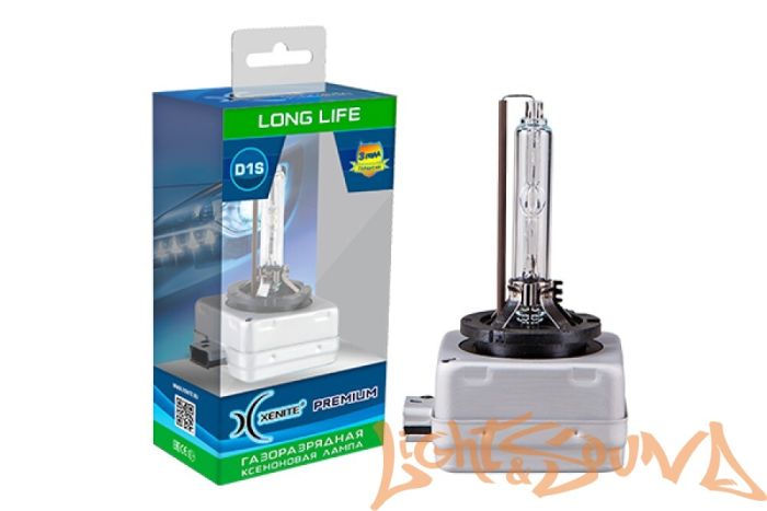 Ксеноновая лампа Xenite Long life Premium D1S 4300 K