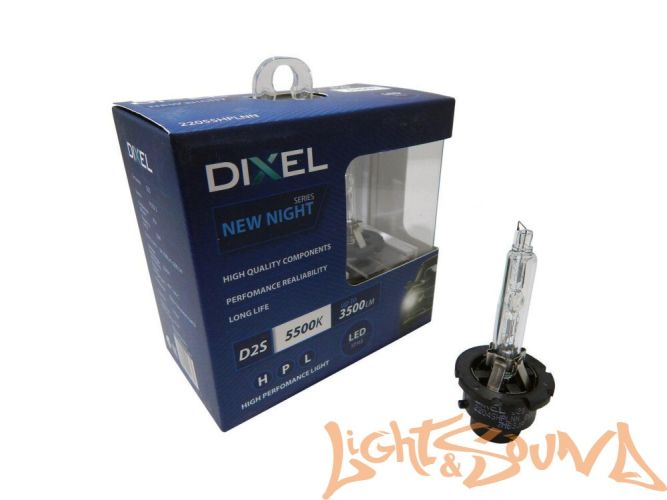 Ксеноновая лампа Dixel HPL NEW LIGHT D2S 5500К, 1шт