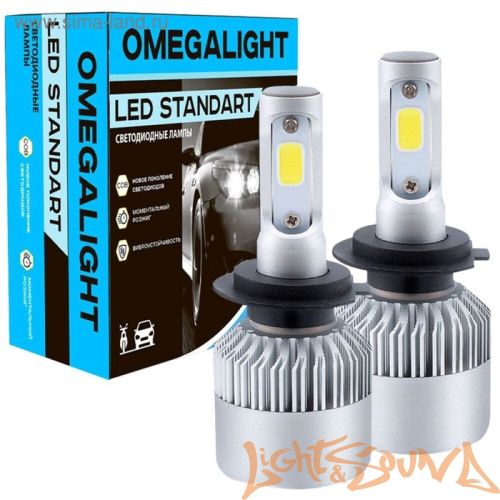 Светодиод головного света Omegalight LED Standart 3000 K H3 2400 lm (2 шт.)