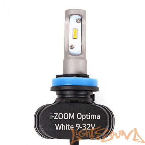 Светодиод головного света Optima i-Zoom H8 LED, Seoul-CSP, White, 9-32V (2шт)