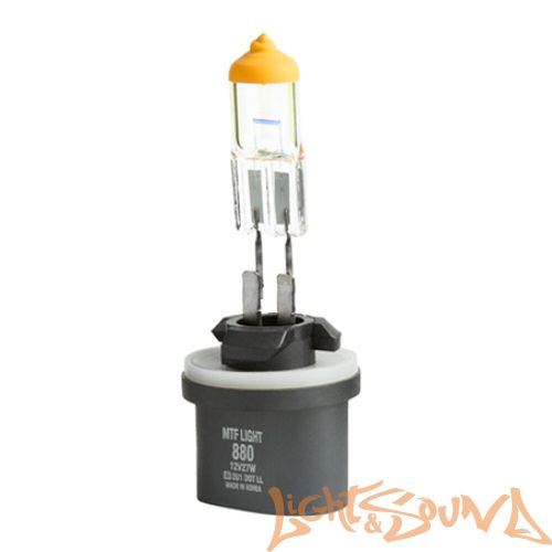 MTF Aurum H27(880), 12V, 27W Галогенные лампы (2шт)