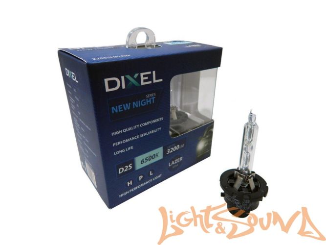 Ксеноновая лампа Dixel HPL NEW LIGHT D2S 6500К, 1шт