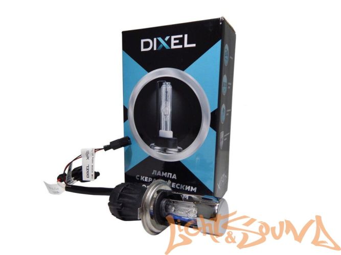 Биксеноновая лампа Dixel UXV CERAMIC +30% H4 H/L 5000К AC, 1шт