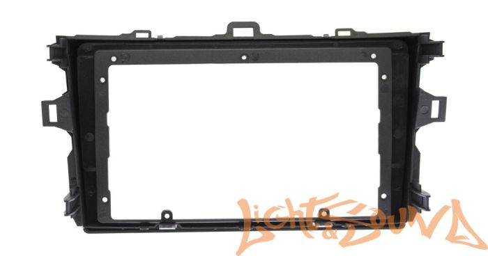 Переходная рамка для Toyota Corolla Axio, Fielder 2006-2013 для установки MFB дисплея, чёрная