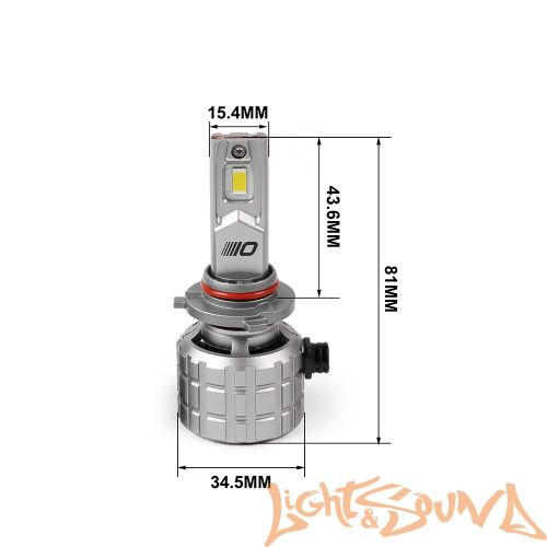 Optima Premium LED ПРОСПЕКТ HB3, 80W, 12-24V, 5000K, 8000Lm (2шт)