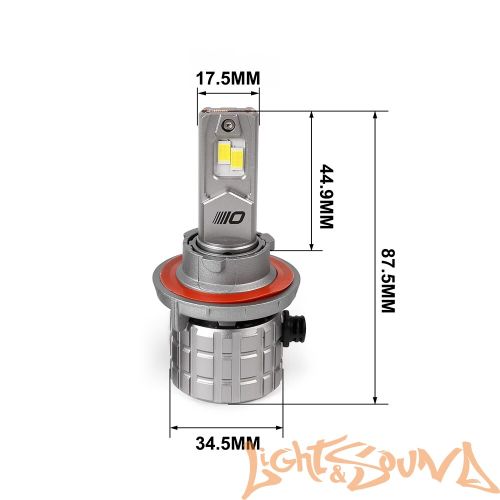 Optima Premium LED ПРОСПЕКТ H13, 80W, 12-24V, 5000K, 8000Lm (2шт)