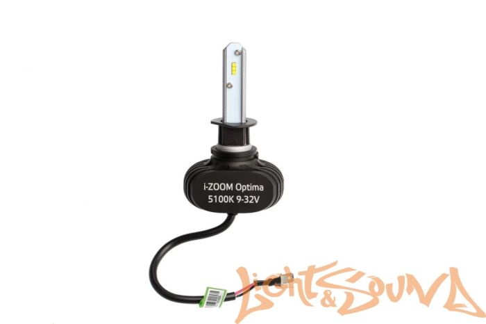 Светодиод головного света Optima i-Zoom H1 LED, Seoul-CSP, White, 9-32V (2шт)