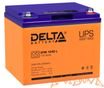  Delta Battery DTM 1240L 40Ah 12B под болт М6