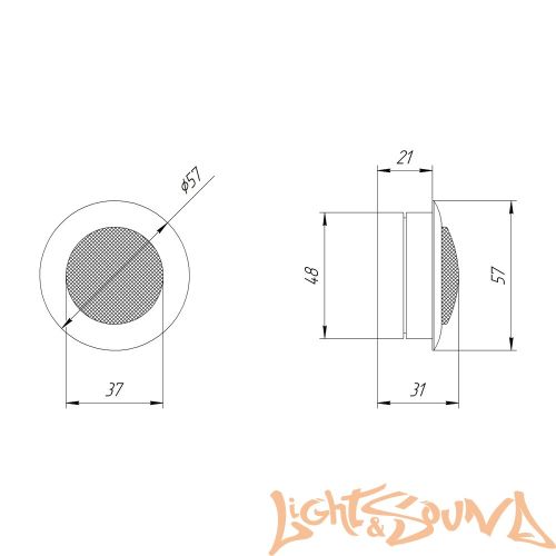 Oris Electronics JB-T28 Высокочастотный динамик (комплект)